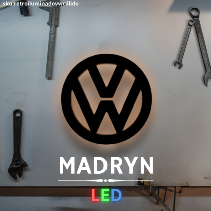 CARTEL RETROILUMINADO VOLKSWAGEN