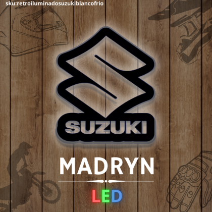 CARTEL RETROILUMINADO SUZUKI