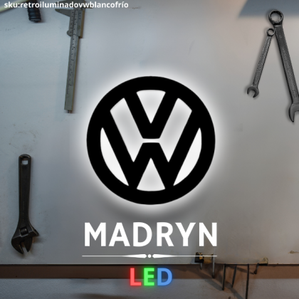 CARTEL RETROILUMINADO VOLKSWAGEN